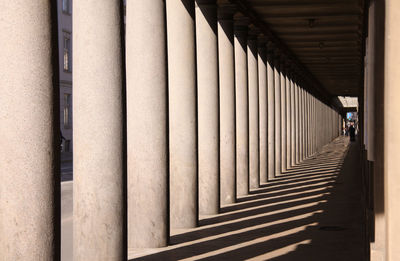 Corridor of building