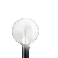 Close-up of street light against white background