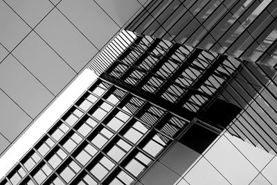 Low angle view of modern building