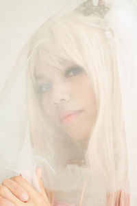 Portrait of a beautiful young woman