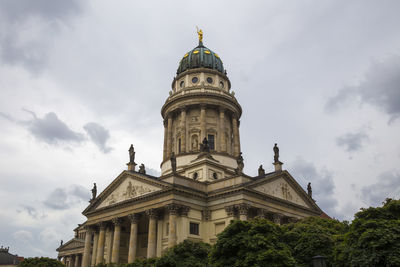 Low angle view of cathedral against sky