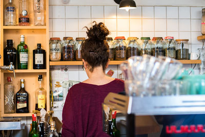 Man standing in store