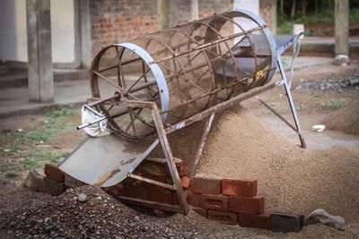 Abandoned shopping cart