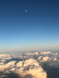 Low angle view of clouds in sky