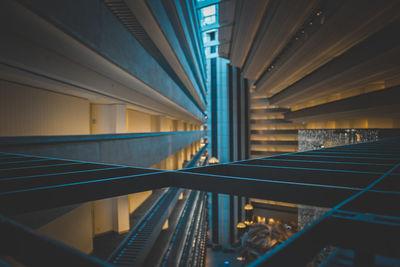 Low angle view of modern building