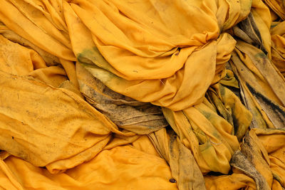 Full frame shot of yellow pattern