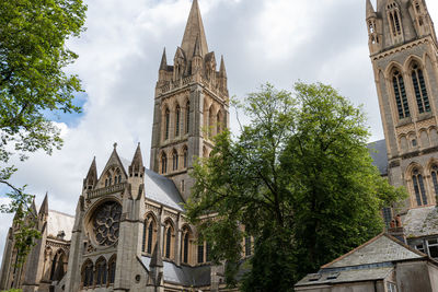  view of truro cathedral in cornwall