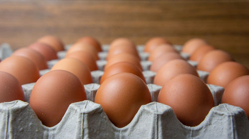Close-up of eggs