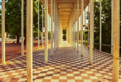 Corridor of building