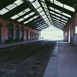 Empty walkway