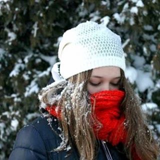 lifestyles, winter, warm clothing, leisure activity, young adult, cold temperature, focus on foreground, person, front view, snow, casual clothing, headshot, season, portrait, young women, covering, jacket, looking at camera