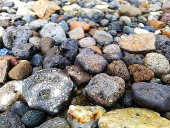 Full frame shot of stones