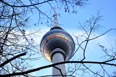 Low angle view of building against sky