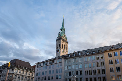 Low angle view of cathedral against sky