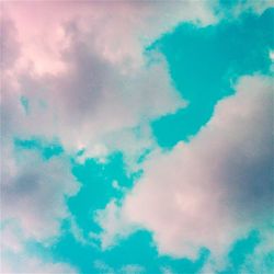 Low angle view of cloudy sky