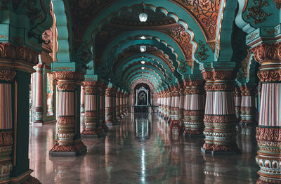 Interior of historic building