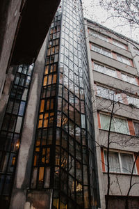 Low angle view of building against sky