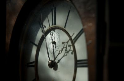 Close-up of clock