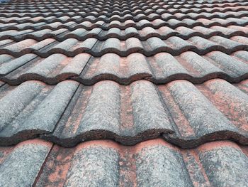 Full frame shot of roof tiles