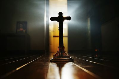 Close-up of crucifix