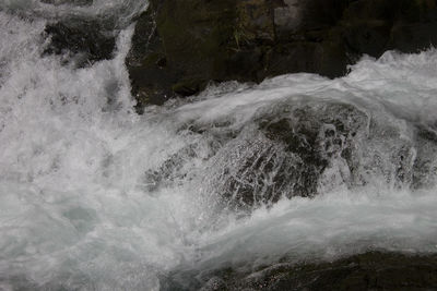 View of waterfall