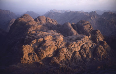 Scenic view of mountains