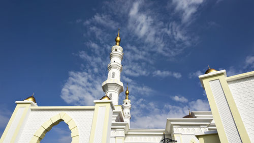 White mosque at kota bahru, kelantan in malaysia