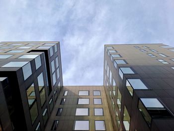 Low angle view of building against sky