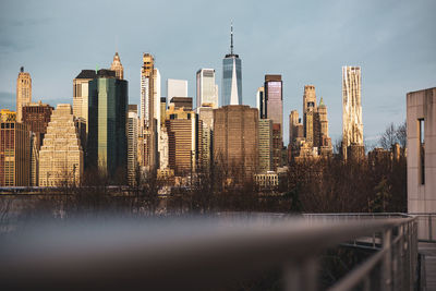 Skyscrapers in city