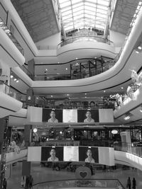 Interior of modern building