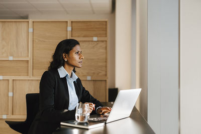 Woman working in office