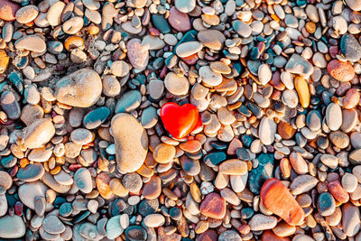 Full frame shot of stones