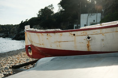 Boat in sea