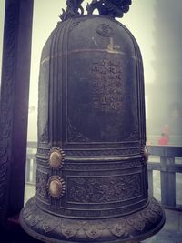 Close-up of old temple