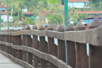 View of an animal seen through fence