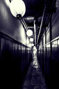 Illuminated corridor
