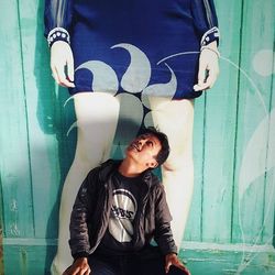 Portrait of young woman