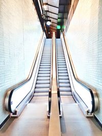 Staircase leading towards subway station