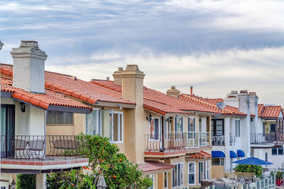 View of buildings in city