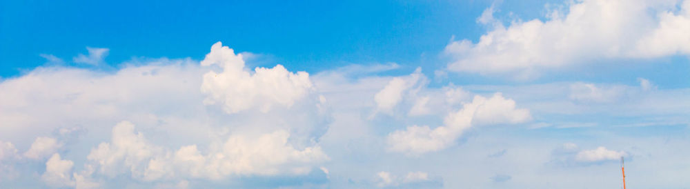 Panoramic view of clouds in sky