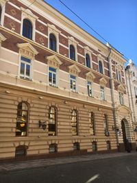 Low angle view of building against sky