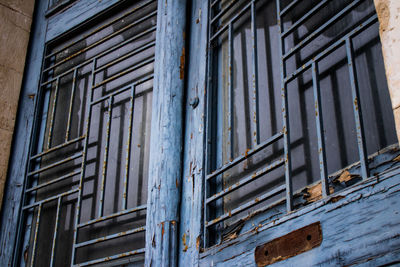 Low angle view of old building