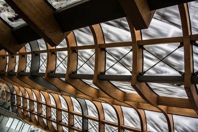 Low angle view of ceiling