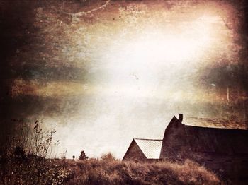 View of built structure against sky