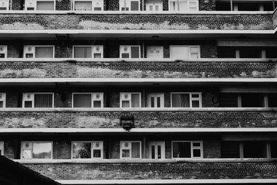 Full frame shot of residential building