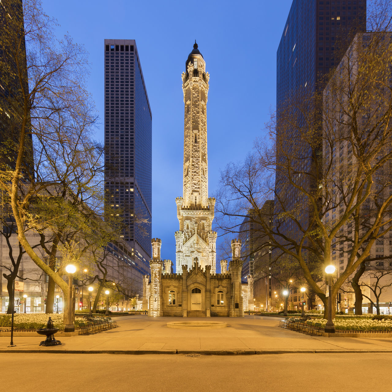 Chicago water tower