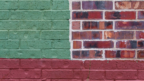 Full frame shot of brick wall