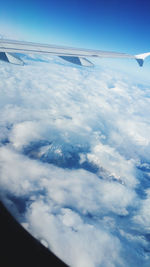 Aerial view of cloudscape against sky