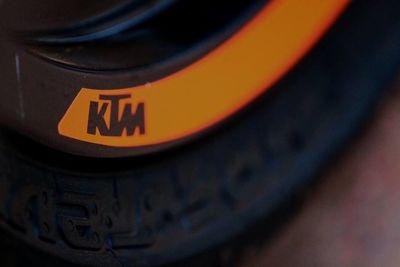 Close-up of tire