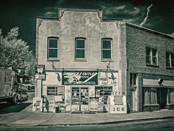 View of buildings in city